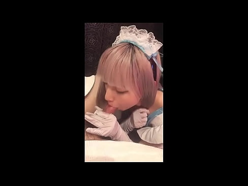 ❤️ Јапански идол [маиука], костим француске собарице, први део, пушење и дркање са лосионом Порно ат порн sr.courseclass.ru ❤